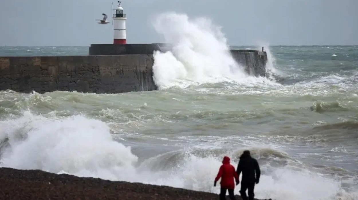 Storm Bram named with amber weather warnings for damaging winds and heavy rain