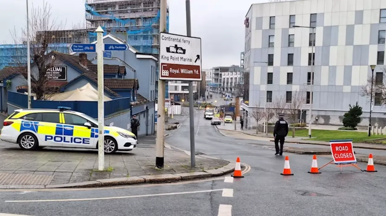 Suspected ordnance triggers police cordon in Plymouth