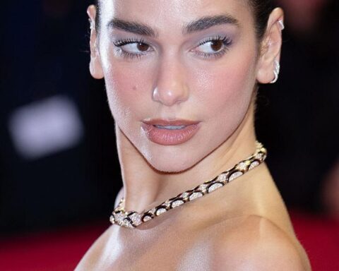 Samsung smart television display connected to Dua Lipa Samsung lawsuit discussions