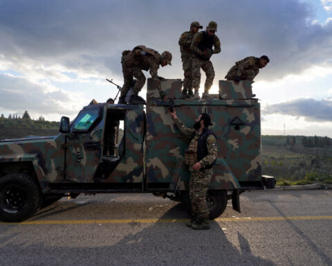Syrian army Aleppo enters eastern towns during 2026 security operation