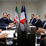 Tehran foreign ministry building where Iran de escalation message was issued