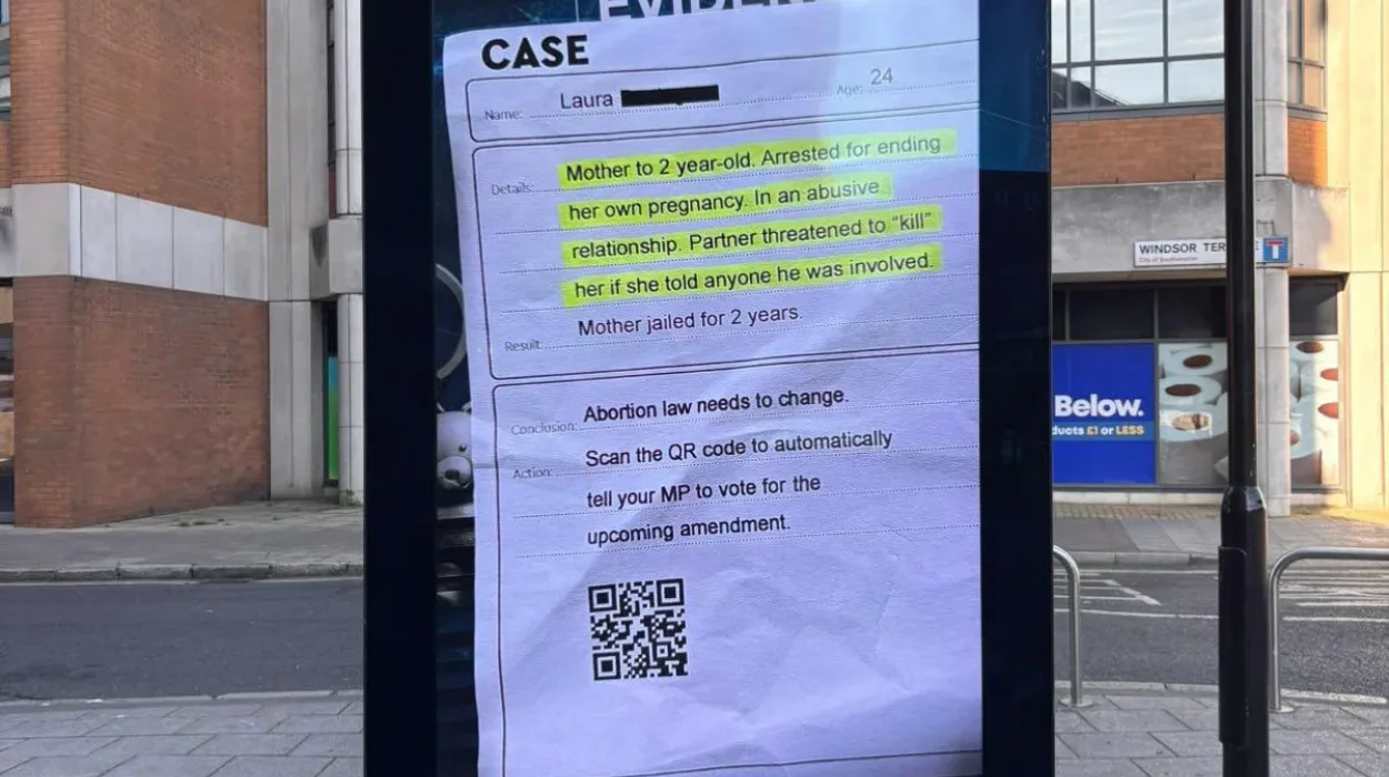 TfL bans ads backing abortion law reform