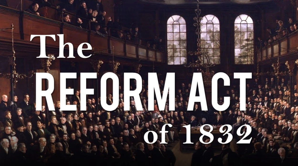 The Great Reform Act of 1832 What Did It Do
