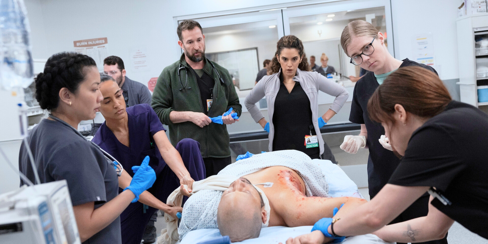 Middle East medical emergency trauma care for injured civilians Beirut