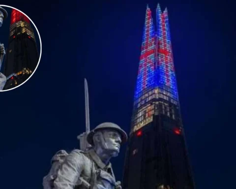 The Shard to mark remembrance Sunday in Southwark
