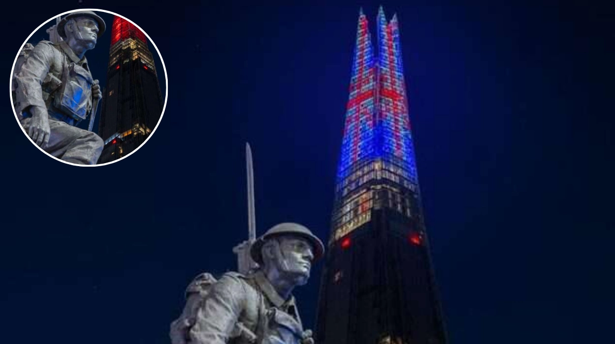 The Shard to mark remembrance Sunday in Southwark