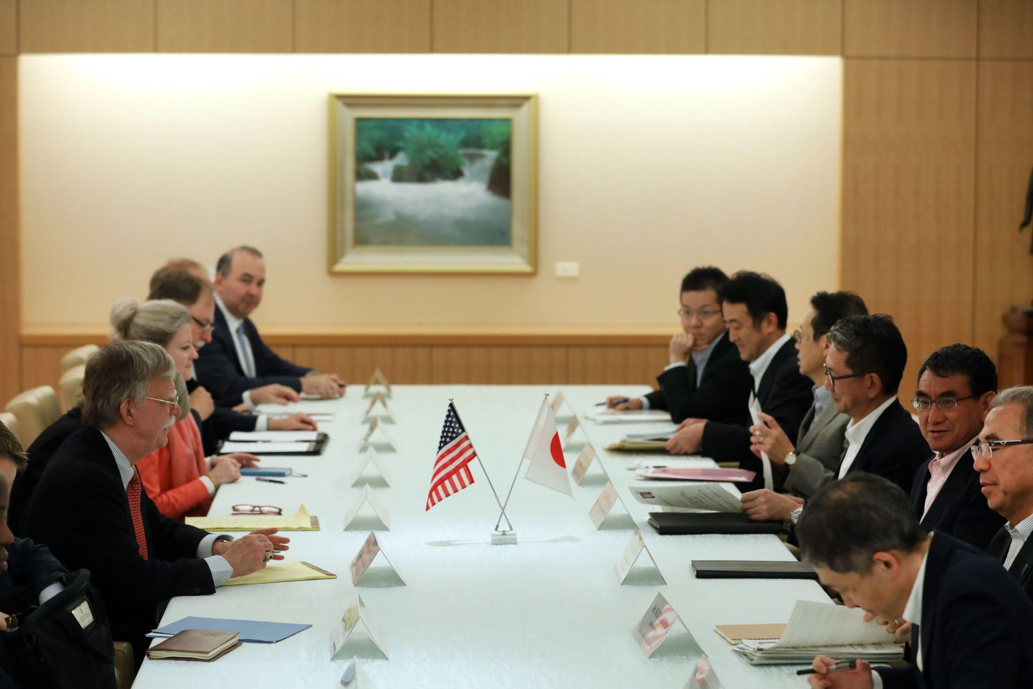 LNG tanker supporting supply discussions during US Japan energy talks