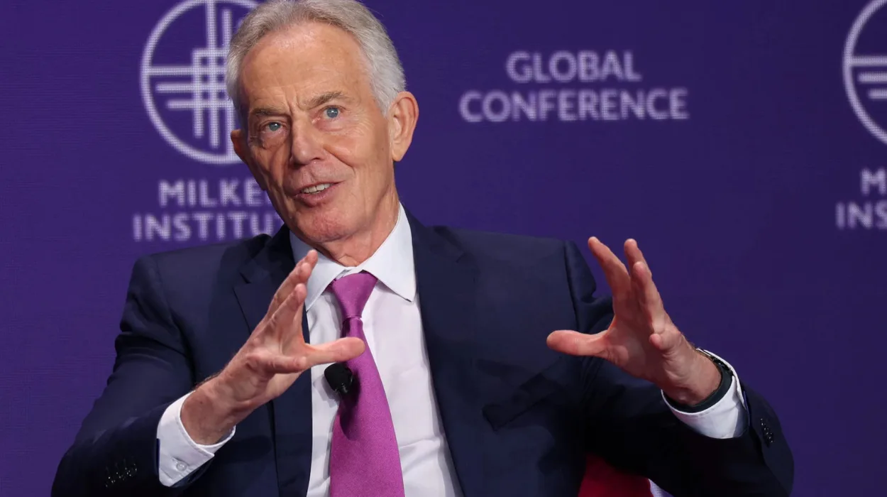 Tony Blair urges gene editing to prevent next pandemic