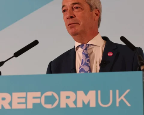 Tory leader Kemi Badenoch criticises Reform leader Nigel Farage over racist remarks