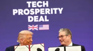 Trump and Keir Starmer sign landmark US-UK tech deal