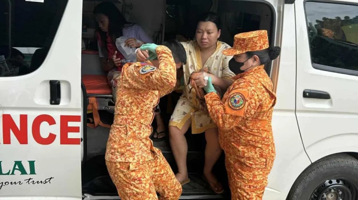 Tsunami threat passes in Philippines and Indonesia after powerful quake, warning agency says