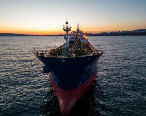 vessel tracking data showing global energy security concerns in shipping routes