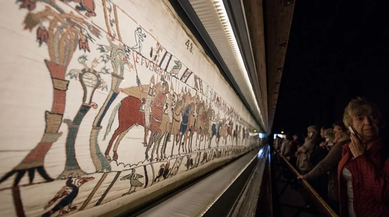 UK Treasury to cover historic Bayeux Tapestry with £800m insurance