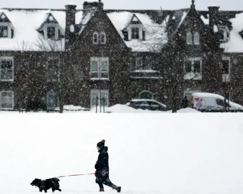 UK faces amber weather warnings as Storm Goretti brings heavy snow