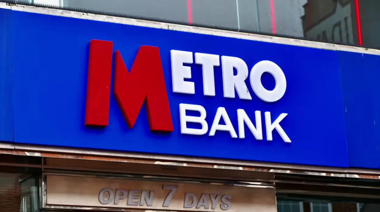 UK financial watchdog penalizes Metro Bank 