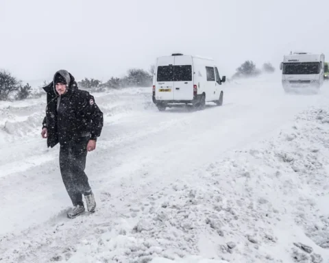 UK travel impacted by snow and ice as weather alerts continue
