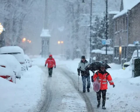 UK under snow and ice warning amid ongoing Arctic conditions