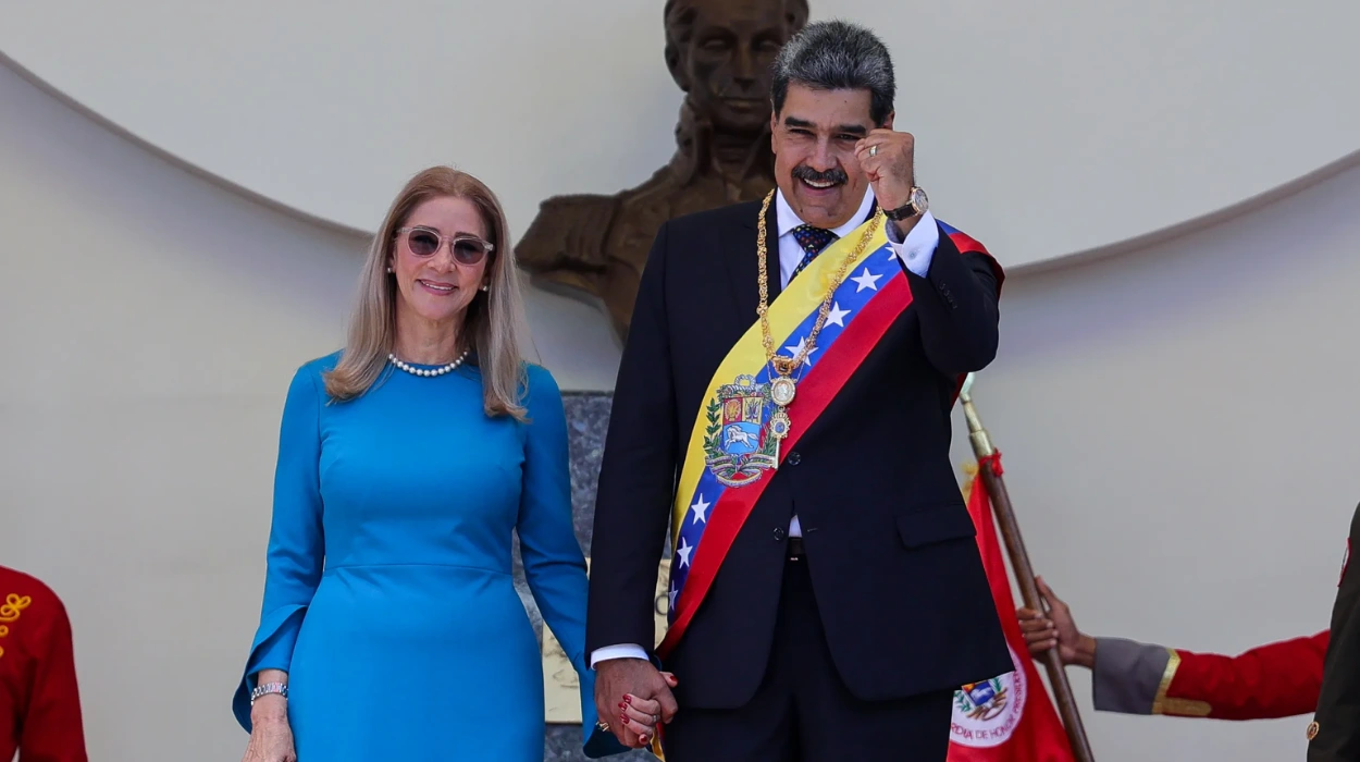 US says Venezuela’s president Maduro and wife Cilia Flores face narco-terrorism charges
