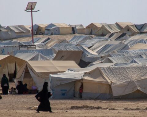 Civilians live under heightened military readiness at al-Hol camp