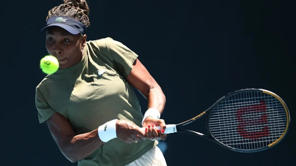 Venus Williams, 45, made history as the oldest Australian Open singles player but lost a thrilling first-round match to Olga Danilovic in three sets.