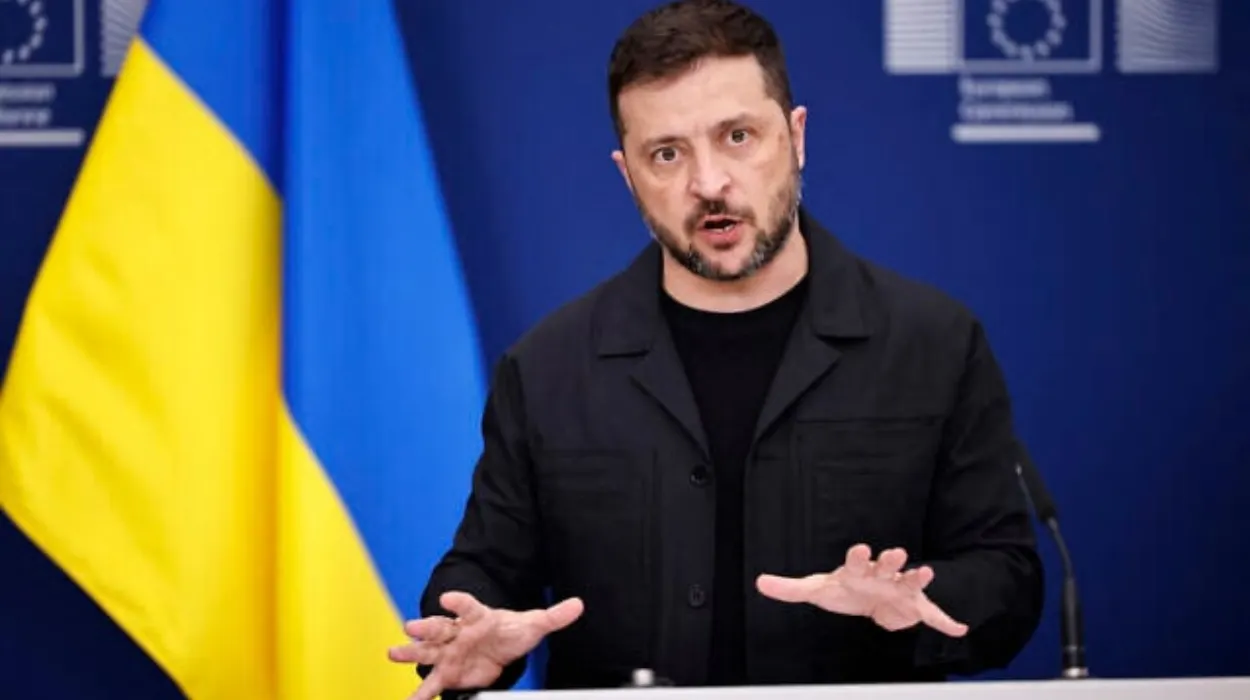 Volodymyr Zelensky says Russia must not be rewarded for war