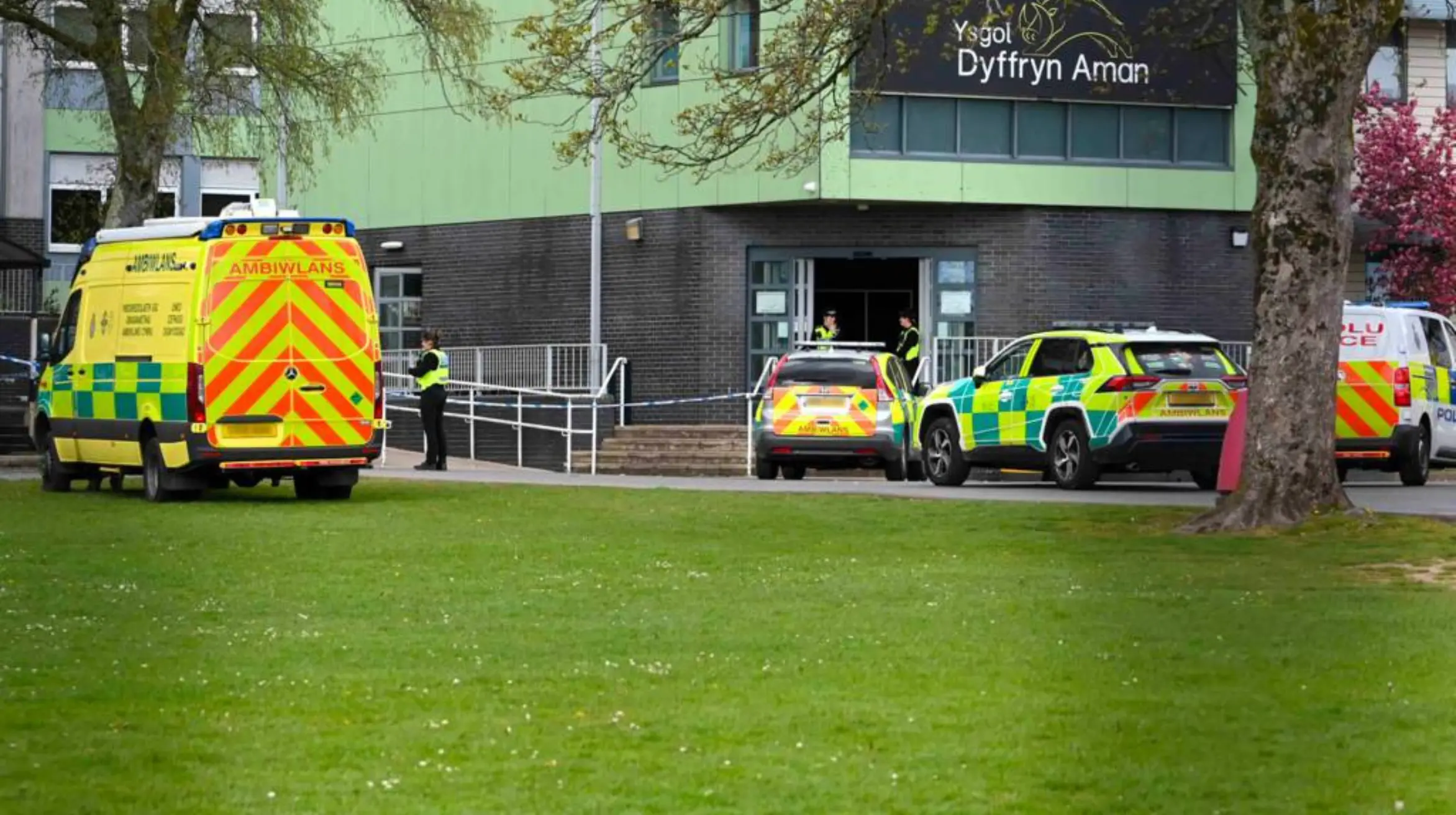 Wales School Shut Down After Stabbing Leaves Three Injured (1)