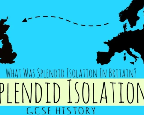 What is splendid isolation