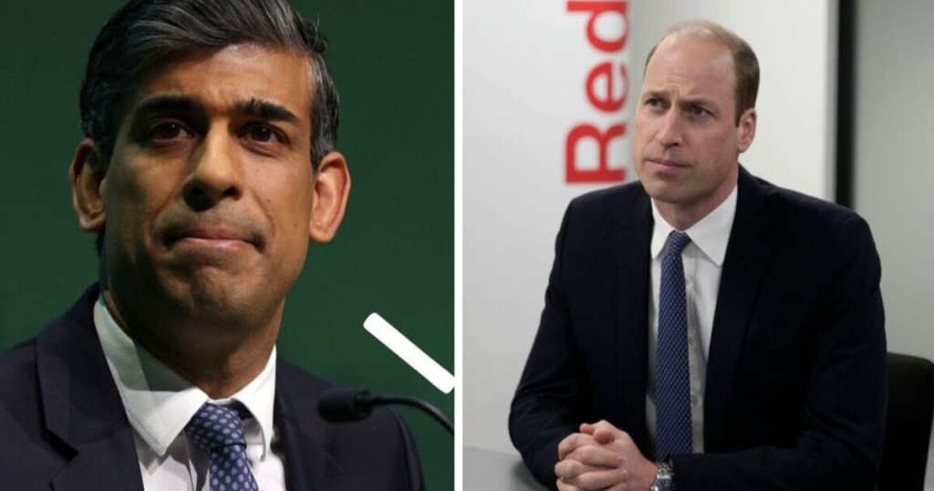 Rishi Sunak Backs Prince Williams Stance on Gaza Conflict