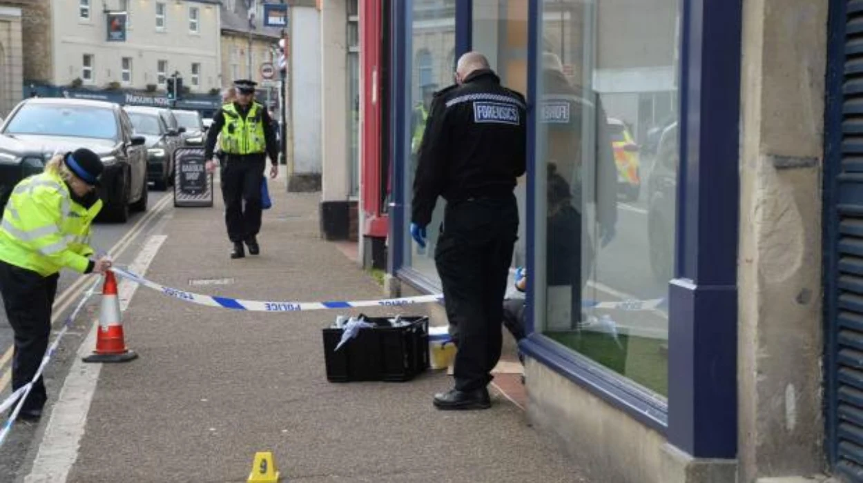 Wiltshire town centre cordoned off by police