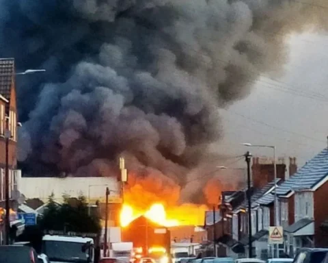 Wolverhampton factory blaze brought under control after major fire incident