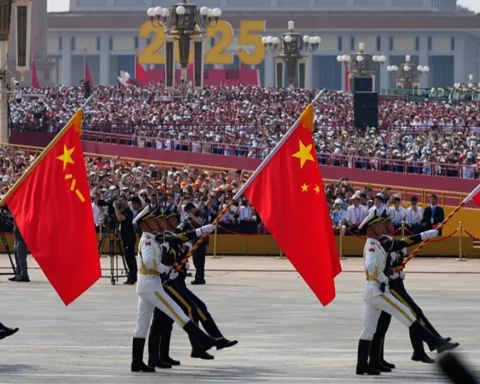 Xi Jinping hails China’s ‘unstoppable’ rise at parade