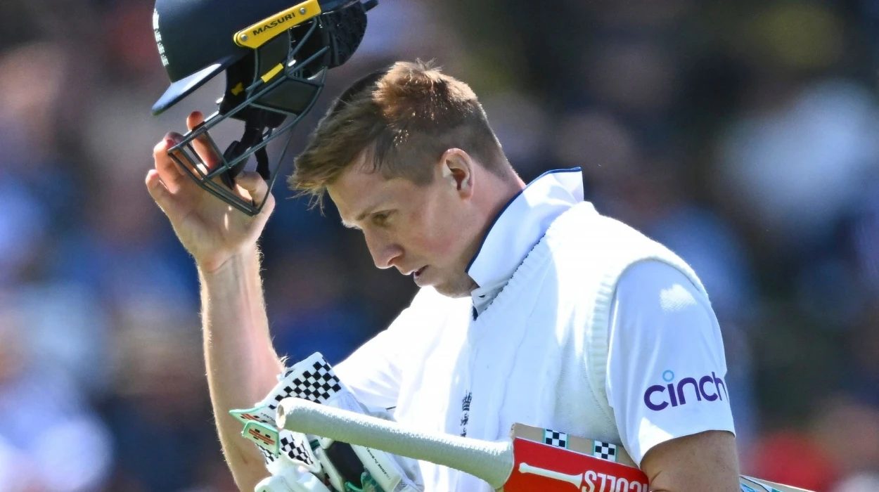 Zak Crawley defends Harry Brook over third test dismissal