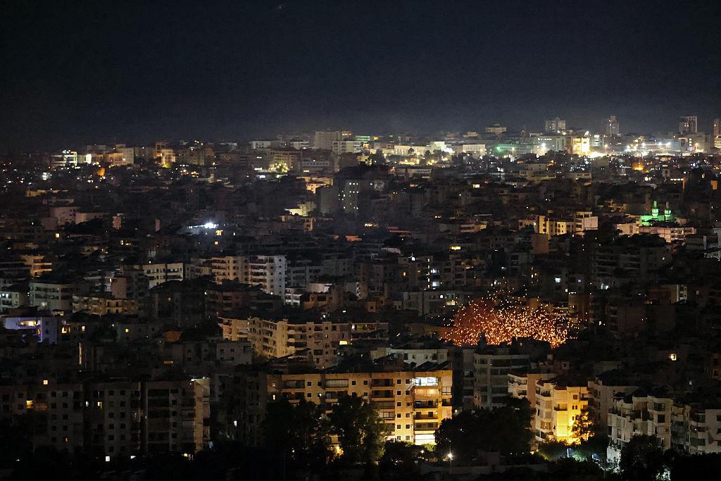 Lebanon power outage crisis rescue teams infrastructure damage