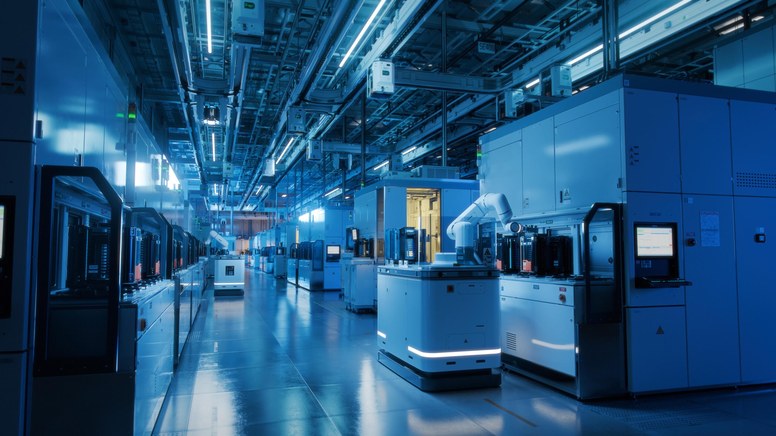 Engineers assembling AI servers as global AI investment accelerates in 2026