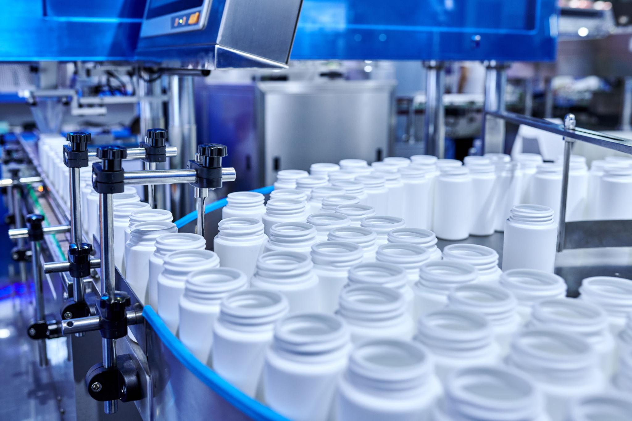 Drug Manufacturing Margins Squeezed as Rising Costs and Pricing Pressure Shake Pharma Profits Johannesburg 2026 1 Automated production line highlighting cost pressures on drug manufacturing margins