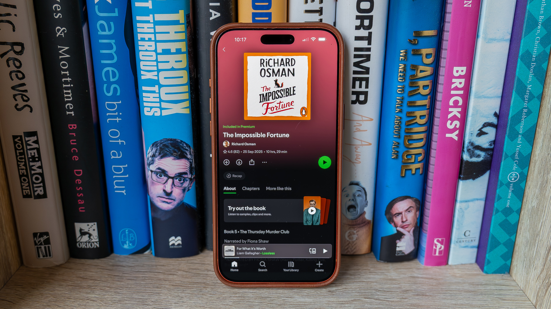 Spotify physical books discovered through curated content