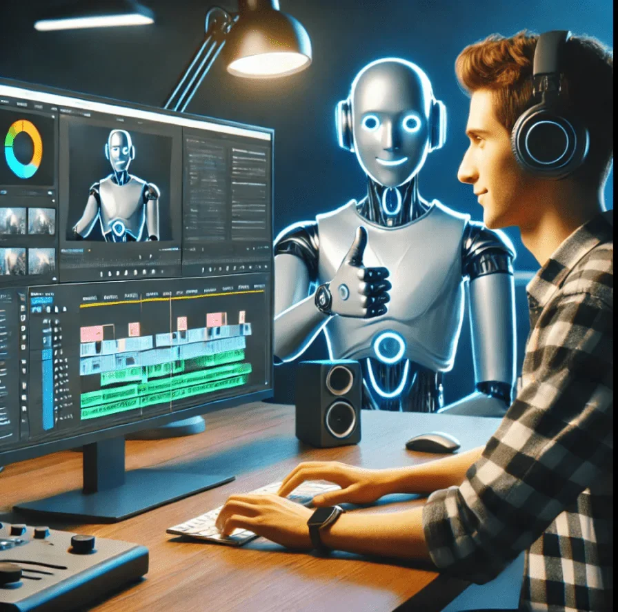 AI content creation transforming modern media production in 2026