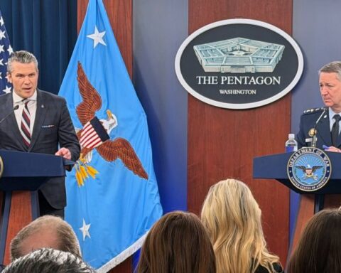 US France military tensions Pentagon meeting defense officials discussion