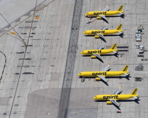Spirit Airlines planes grounded after collapse triggering flight cancellations crisis in the United States