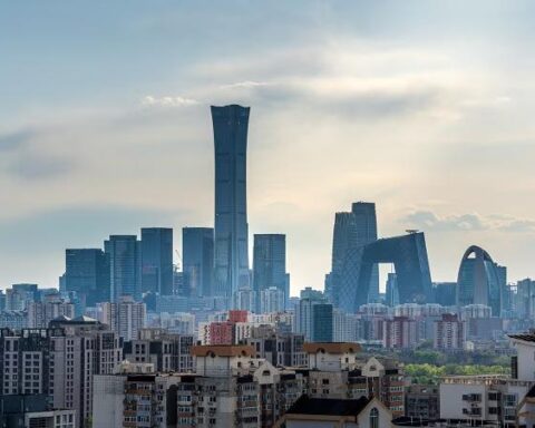 global tech investment shift outlook Beijing financial district 2026