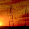 Transmission lines supporting growing data center electricity demand across US grid
