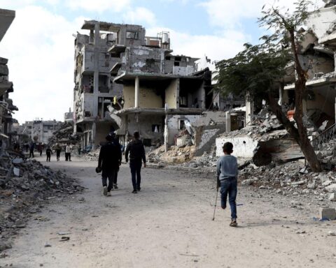 Gaza infrastructure destruction affecting roads and transportation networks