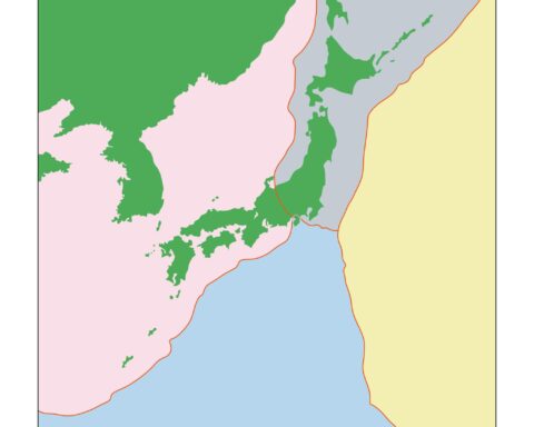 Seismic Activity in Japan along Pacific tectonic plate boundaries