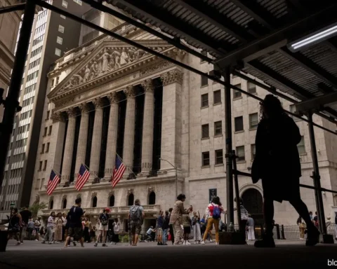 US stock market today shows steady trading on Wall Street in New York 2026