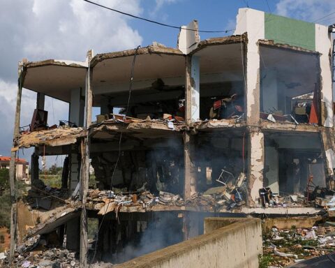 civilian infrastructure attack hospital damage in southern Lebanon 2026