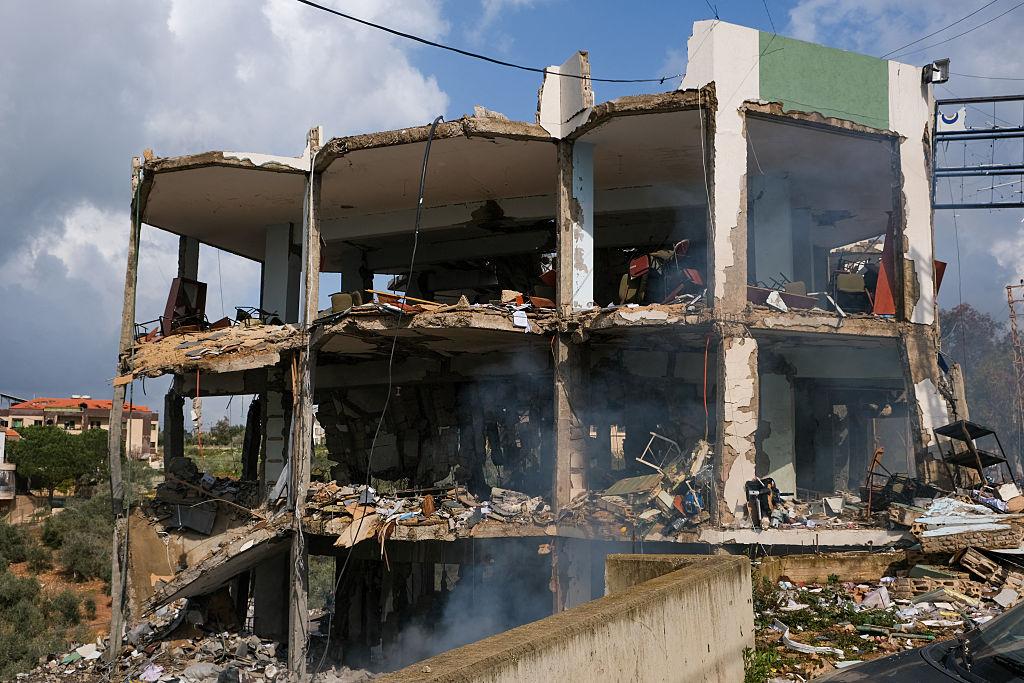 civilian infrastructure attack hospital damage in southern Lebanon 2026