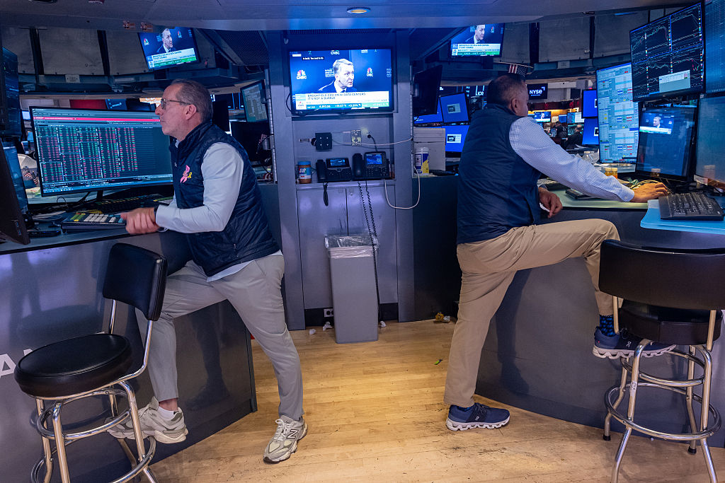 US stock market today monitored by investors analyzing economic data