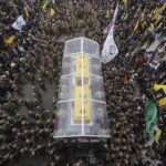 Lebanon journalist funeral news protesters demand justice Beirut streets