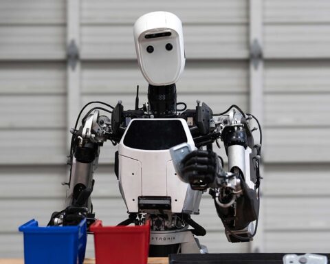 Apollo humanoid robot showcased at Austin Texas headquarters