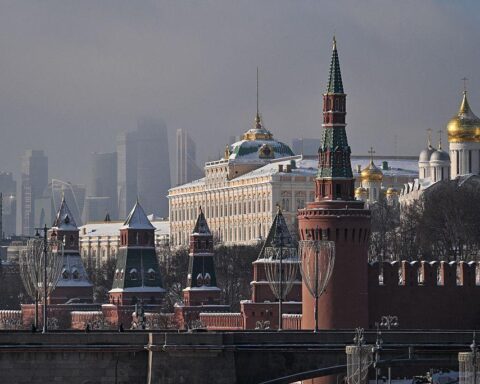 Political repression Russia protest demonstration in central Moscow